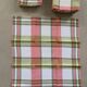 Lot 12 serviettes et nappe ancienne