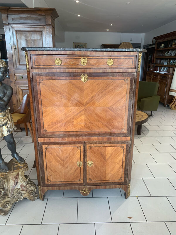 Ancien secrétaire Louis XVI estampillé J BIRKLE