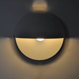 Large Mezzanotte wall lamp by Harvey Guzzini, 1970s