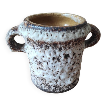 Small Fat Lava Vase
