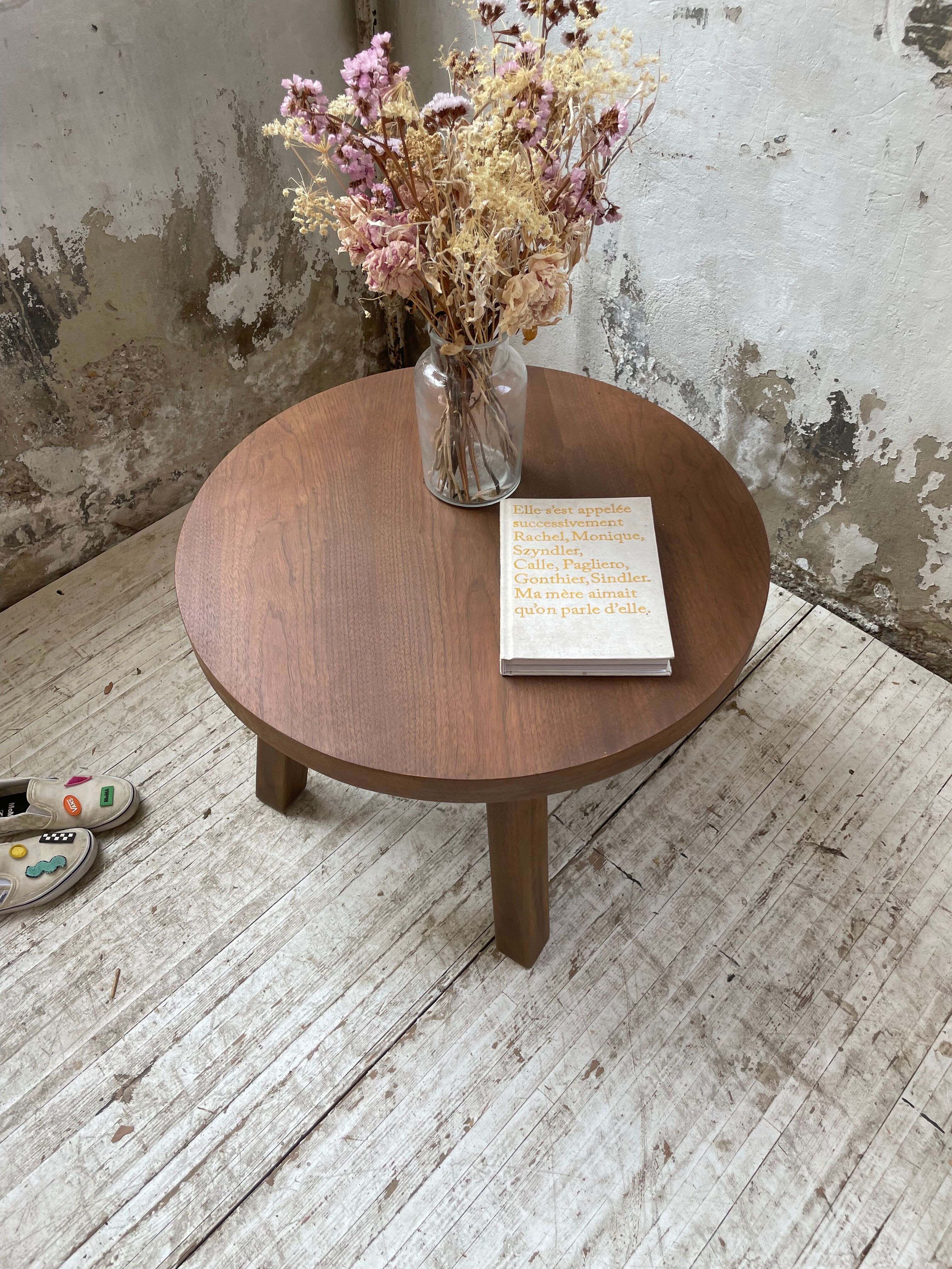 Elm coffee table 50s