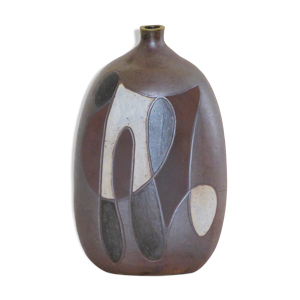 Vase céramique arlequin