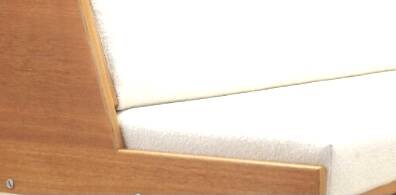 Vintage Scandinavian teak sofa, 60s-70s