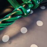 vintage fruit cup in braided ceramic