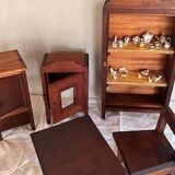 Ensemble de meubles anciens de poupées années 30