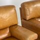 Set of 2 italian design armchairs