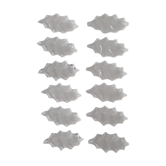 12 crystal 'oak leaves' knife holders