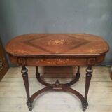 Napoleon III marquetry coffee table