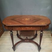 Napoleon III marquetry coffee table