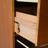 Scandinavian desk chest of drawers