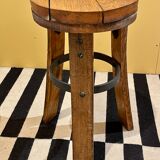Pair of handmade stools, France 1950