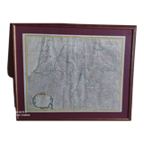 Carte ancienne de Guyenne par de Vaugondy vers 1753
