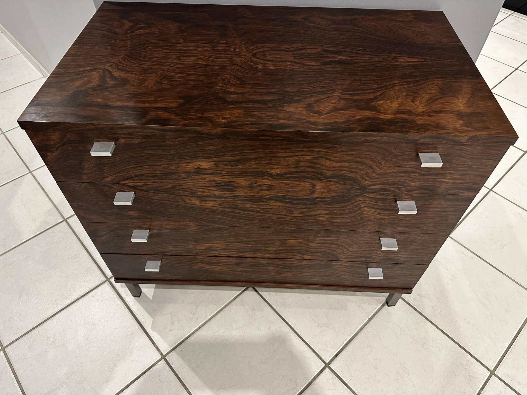 Scandinavian chest of drawers rosewood Denmark 1960