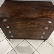 Scandinavian chest of drawers rosewood Denmark 1960