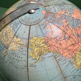 Vintage 1960s German Columbus Duo Glass Globe Lamp