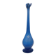 Murano Soliflore Vase V Nason C Cobalt Blue Frosted 38cm Label