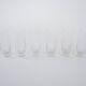 Set of six glasses, Italian design, 1960s, made in Italy