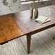Table de ferme XIXème chêne 270cm avec allonges