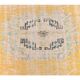 Tapis kilim turc Oushak en laine 80x345