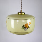 Suspension en verre vintage