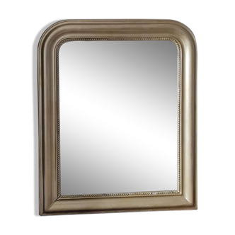 Antique Louis Philippe gilded mirror 88 x 72