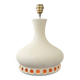 Vintage 1970s orange enamel lamp