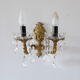 Bronze wall lamp with grapevines
