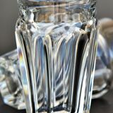 Pair of Baccarat crystal champagne flutes model Talleyrand