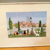 St. Paul's Lithograph