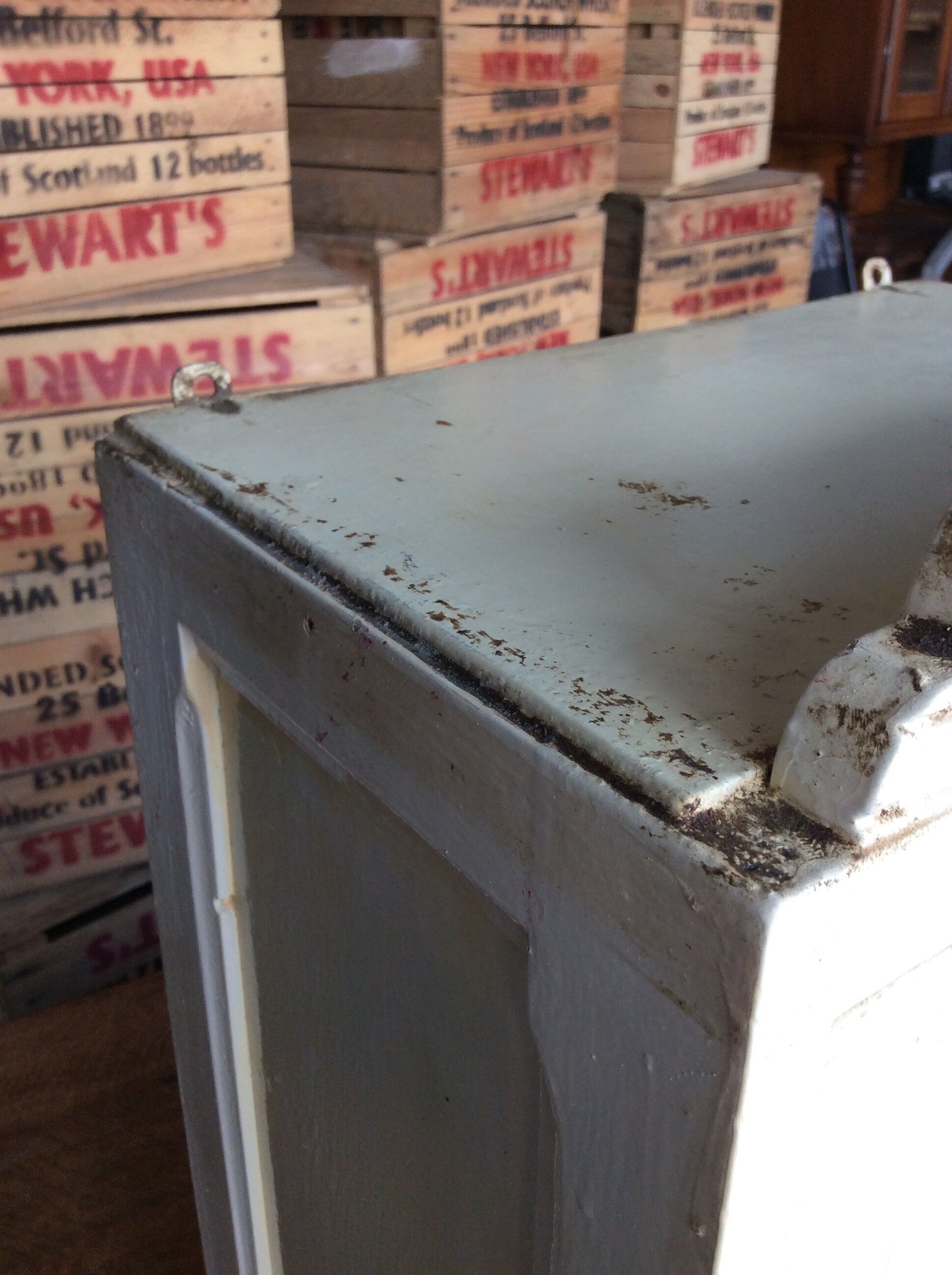 Pharmacy cabinet murale vintage bohemian deco