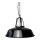 Old mazda enamelled industrial pendant 34.5 cm