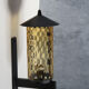 Metal and blown glass sconce from the 1950s