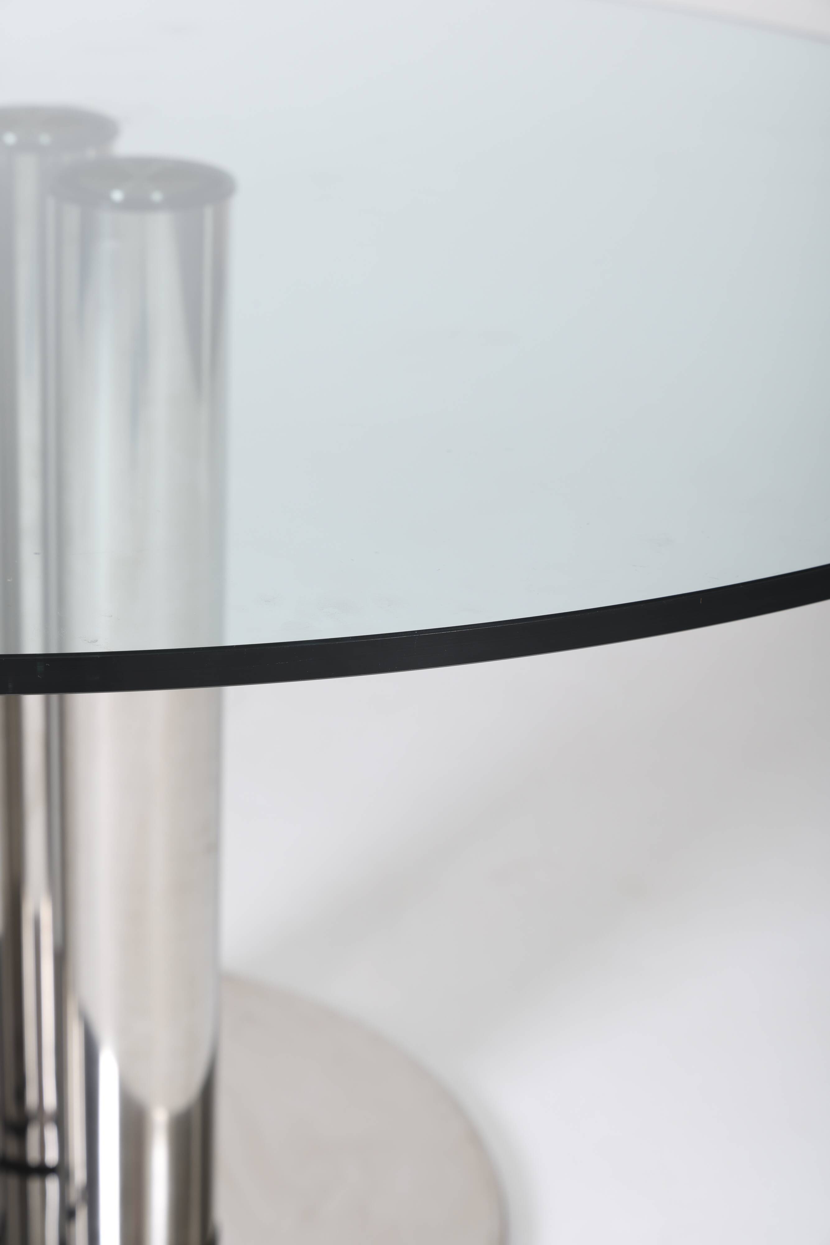 Table ronde par Marco Zanuso pour Zanotta, 1970s