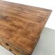 Solid oak trade counter, six drawers, France, circa 1920.