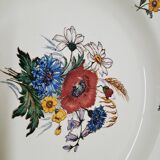 Set of 8 Sarreguemines soup plates