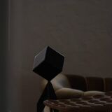 Abstract decorative Scandinavian metal sculpture from the mid-20th century, around the 1950s.