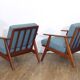 Paire de fauteuils danois en teck
