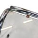 Set of 3 vintage chrome nesting tables / side tables.