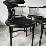 1980s set of 4 “Circo” chairs