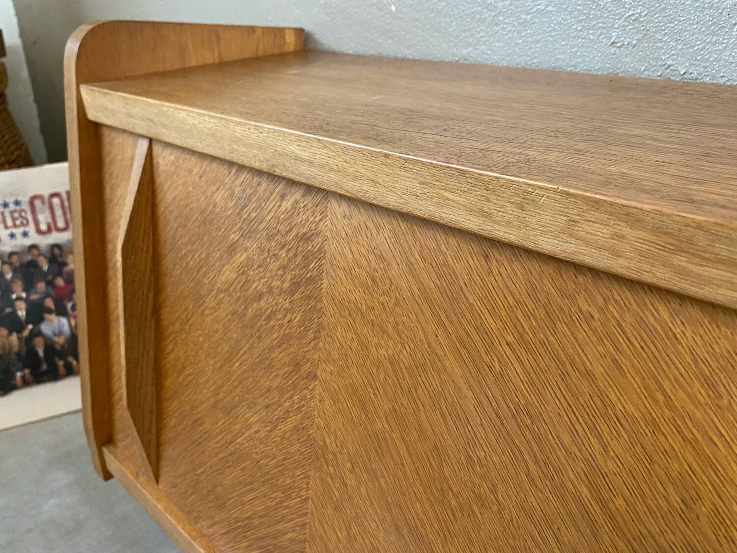 Vintage wooden sideboard (shallow)