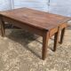 Table basse de ferme 1m19x53 cm ancienne rustique