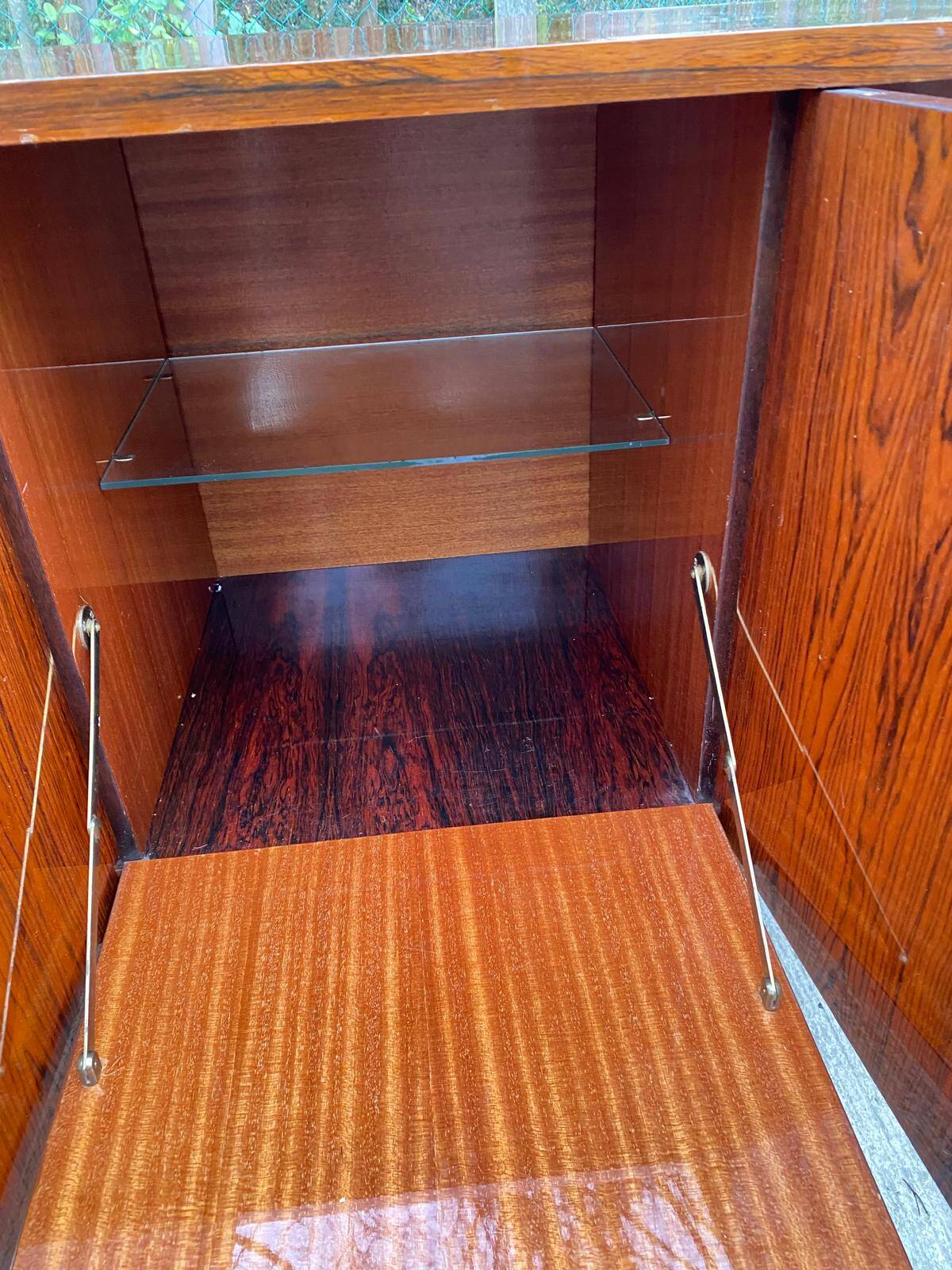 Scandinavian enfilade in rosewood by Malora 1960