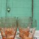 Art Deco Pink Glasses
