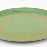 Empire style painted sheet metal serving tray