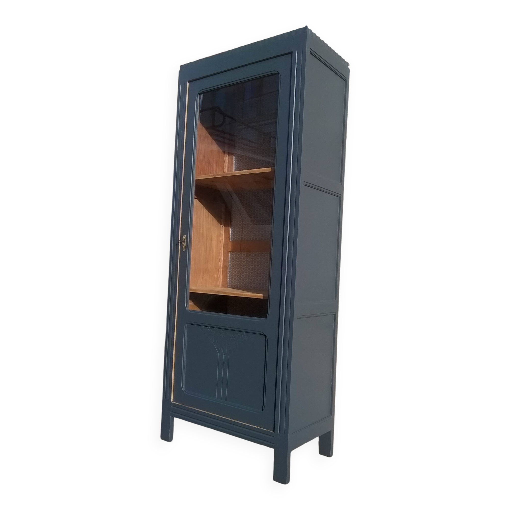 Parisian glass cabinet