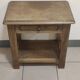 Solid wood bedside table