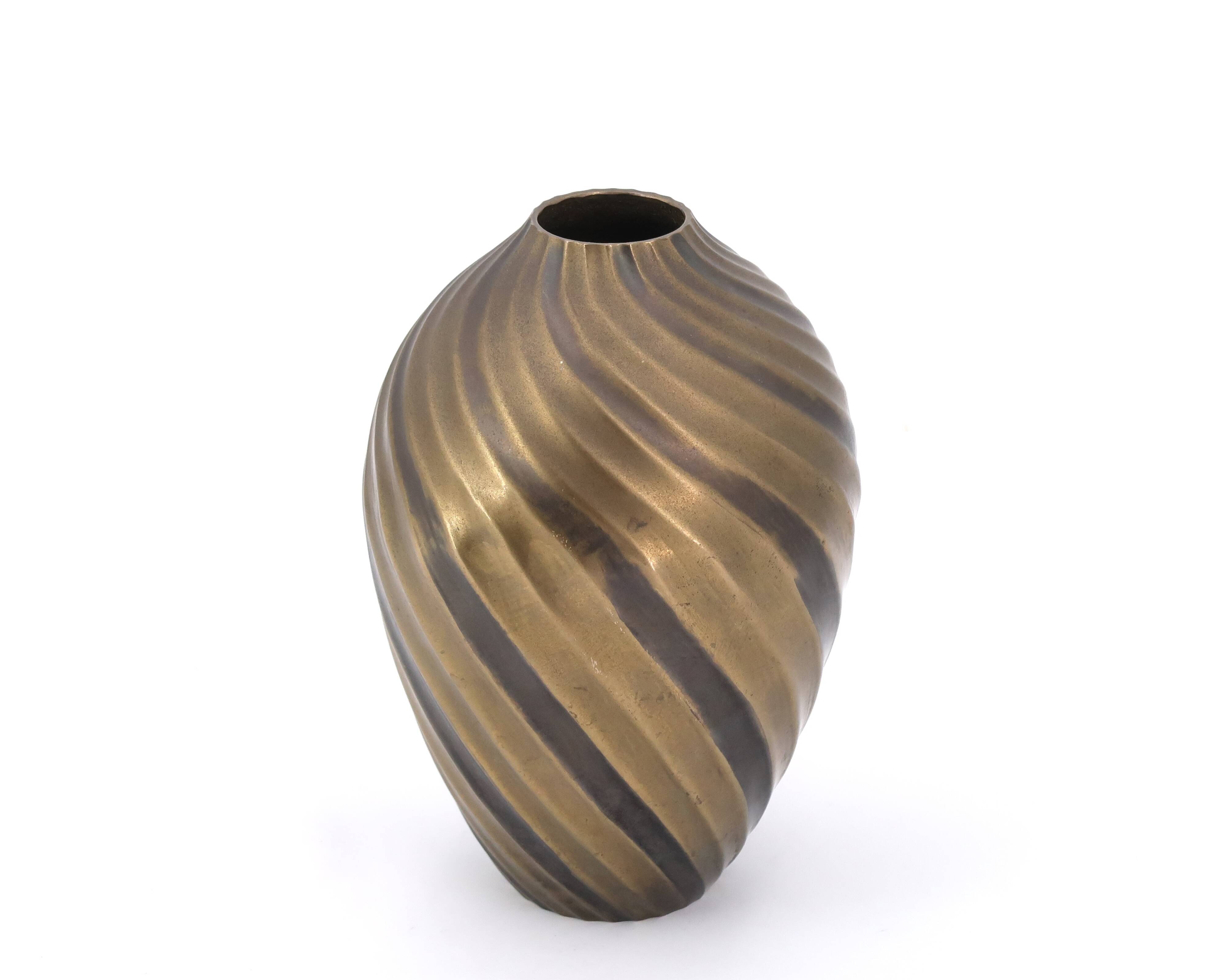 Brass vase, 1970s