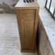 Large row of solid oak loom sliding doors