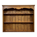 1950s English pine shelf