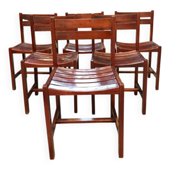 Chaises vintage d'André Sornay années 60